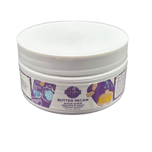Scentsy Other - Scentsy Sugar Scrub Butter Pecan 8 oz Fall Bakery Gourmand Autumn Sealed